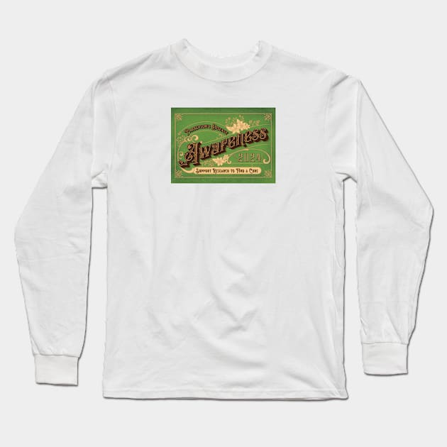 Parkinson's Awareness Vintage 2024 Long Sleeve T-Shirt by YOPD Artist